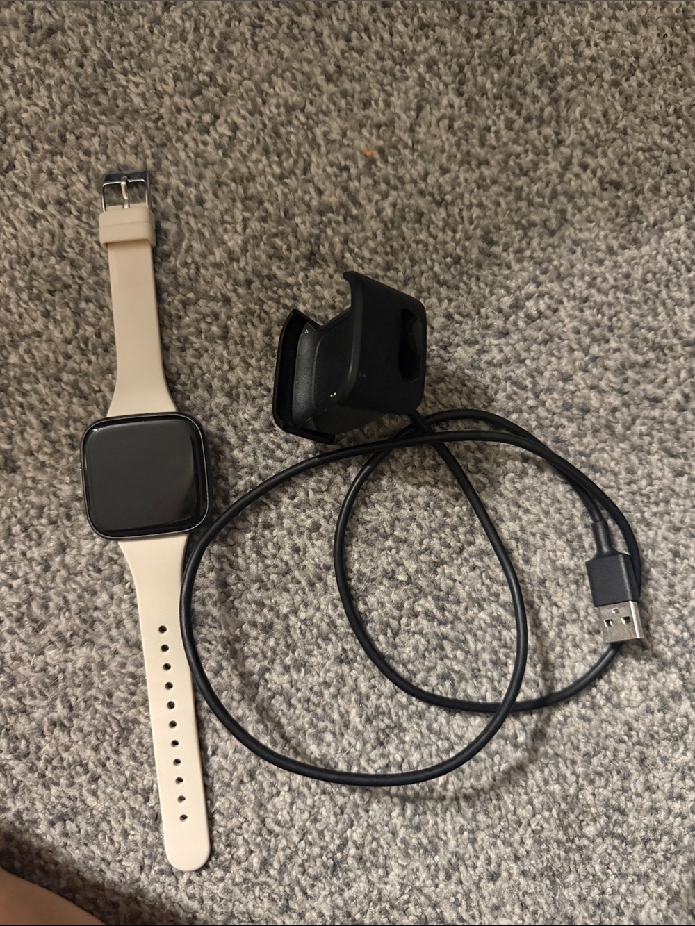 Fitbit versa 2 with docking charger cord